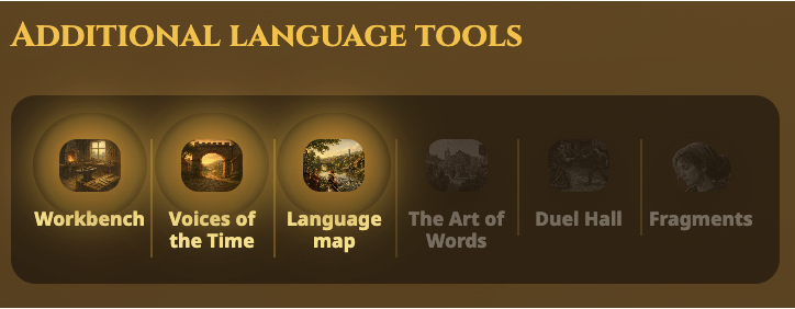 Additional language tools in Fornava